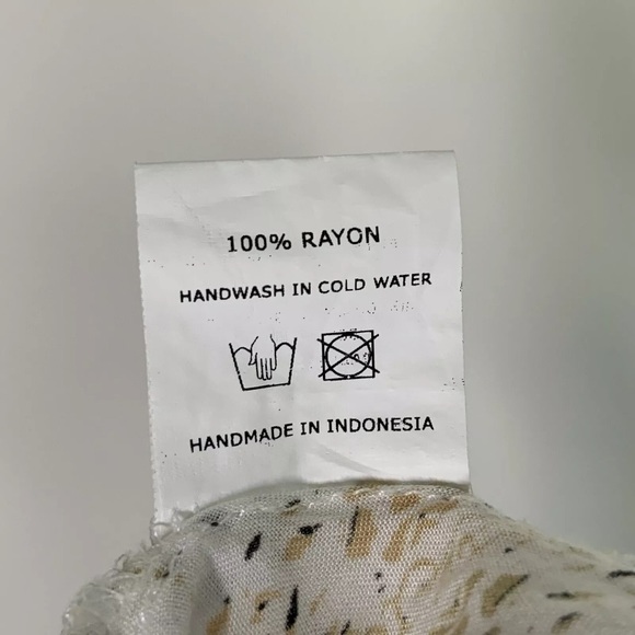 Faithfull the Brand Fox Romper Playsuit White Oasis Print Open Back S 4 - Picture 9 of 10